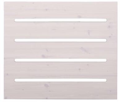 Hutwand Ties - off-white - dicht (1 stuk) - Leen Bakker Wit - 1.5 x 86 x 74.5