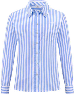 HV Polo Blouse lange mouw 0404593801 erna Lichtblauw - 40