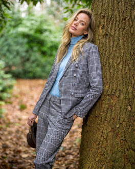 HV Polo Broek 0201103754 fabiola - maat 40 Blauw