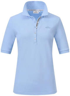 HV Polo Chic Polo Shirt voor Vrouwen HV Polo , Blue , Dames - Xl,L,M,3Xl,4Xl