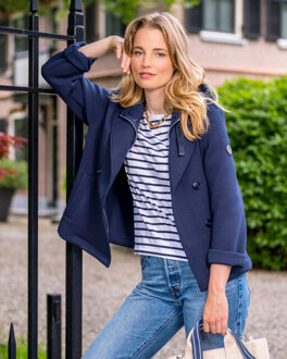 HV Polo Coat 0406103809 zoe Blauw - 40