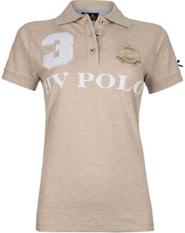 HV Polo Favouritas Eques KM - Polo Shirt - Sand Melange - L