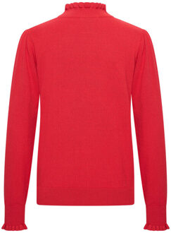 HV Polo Pullover 0409103752 lanza - maat 44 Rood