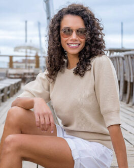 HV Polo Pullover 0409103807 adelin - maat 42 Ecru