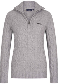 HV Polo Pullover hvpdunya - maat S Grijs