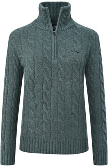 HV Polo Pullover hvpdunya - maat XL Groen