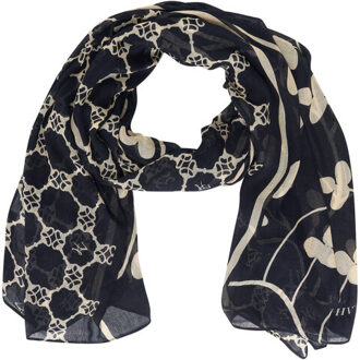 HV Polo Shawl 1005103757 claire Blauw - One size