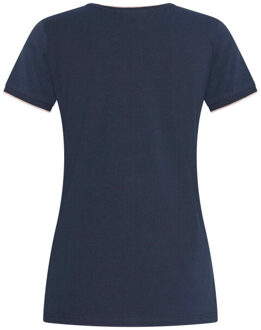 HV Polo T-shirt hvpheather Blauw - S