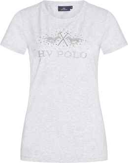 HV Polo T-shirt hvplola Grijs - L
