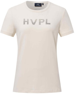 HV Polo T-shirt hvpmarcia Ecru - XL