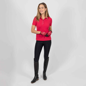 HV Polo Tech polo hvpmyrthe - maat XXL Rood