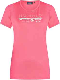 HV Polo Tech t-shirt hvpariel Roze - S