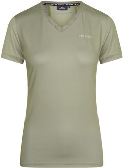 HV Polo Tech t-shirt hvpliz Groen - XS