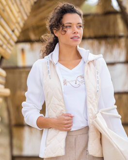 HV Polo Top korte mouw 04031016 charlotte Wit - 42