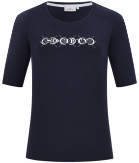 HV Polo Top korte mouw 04031019 christa - maat 42 Blauw