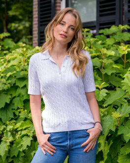 HV Polo Top korte mouw 04091016 anna Wit - 40