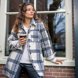 HV Society Blouse hvsavery - maat 40 Blauw