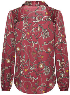 HV Society Blouse hvscalli - maat 40 Bordeaux