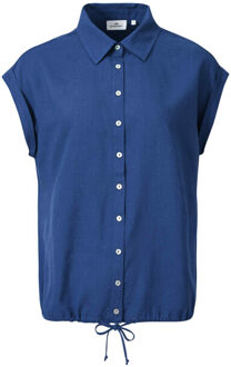 HV Society Blouse hvslily Blauw - 46