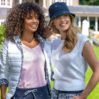 HV Society Bucket hat hvsjadin - maat One size Blauw