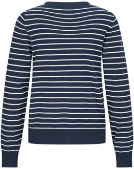 HV Society Gebreid vest hvs-sadie Blauw - 38