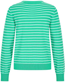 HV Society Gebreid vest hvs-sadie - maat 38 Groen