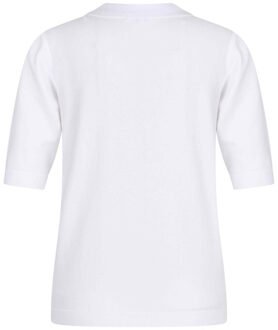 HV Society Gebreide top hvsnathalie Wit - 38