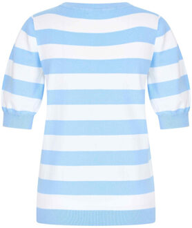 HV Society Gebreide top hvsshay Lichtblauw - 34