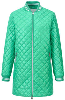 HV Society Gewatteerde jas hvsdalia - maat 40 Groen