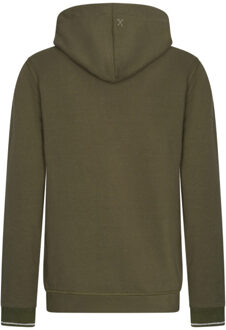 HV Society Hoodie hvscoby Bruin/groen - 44