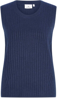 HV Society Mouwloze pullover hvsmara Blauw - 40