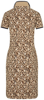 HV Society Polo jurk hvsbrita - maat 36 Camel