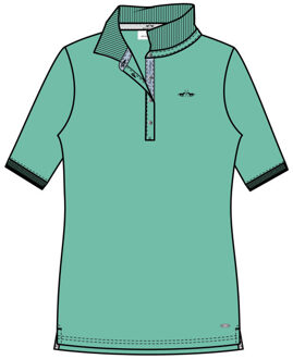 HV Society Poloshirt hvsbella ms Groen - 42