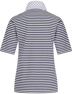 HV Society Poloshirt hvscloe ms Blauw - 40