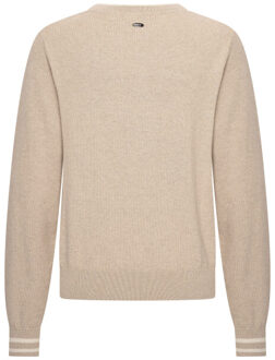 HV Society Pullover hvsleonora - maat 44 Taupe