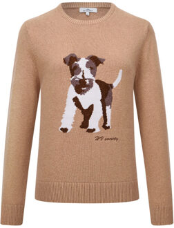 HV Society Pullover hvslucilla Beige - 40