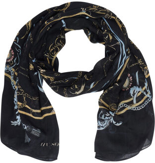 HV Society Scarf hvscori - maat One size Blauw