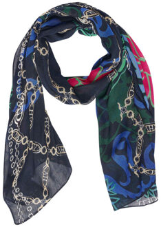 HV Society Scarf hvslinnea - maat One size Blauw