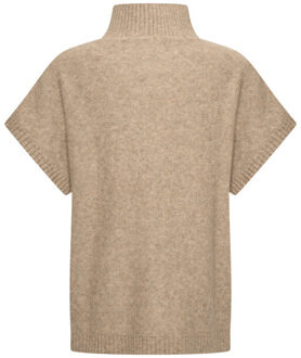 HV Society Sleeveless cardigan hvsmarina Taupe - 40