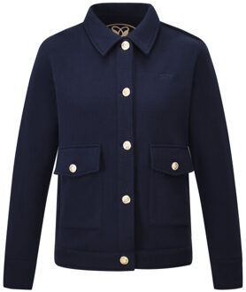 HV Society Sweat jacket hvsteodora Blauw - 40