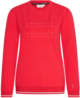 HV Society Sweater hvscharissa Rood - 38