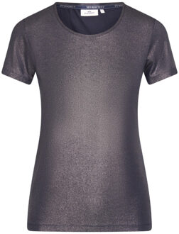 HV Society T-shirt hvslali Blauw - 44