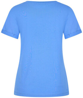 HV Society T-shirt hvszinah - maat 40 Blauw