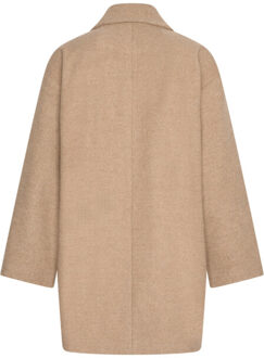 HV Society Wollen jas hvsalysha Bruin - 36