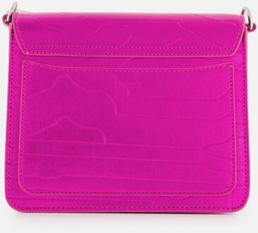 Hvisk Cayman Pocket Shiny Structure Crossbody roze - 1