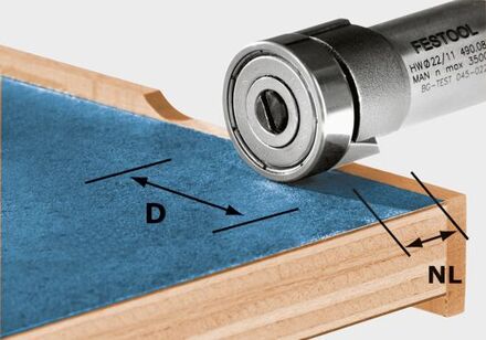 HW/KLS D22/8-OFK Kantenfrees HW 490565