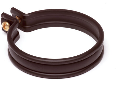 hwa beugel, pvc, model B, bruin, 80 mm