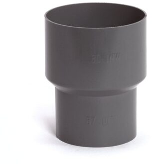 HWA verloopstuk, voor vergaarbak, inwendig lijm x verjongd spie