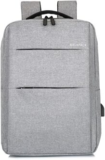 Hwjianfeng Klassieke Laptop Rugzak Schooltas Alpinisme Wandelen Tas Mannen Rugzak Rugzakken Vrouwen Rugzakken Voor Tieners zilver