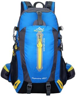 Hwjianfeng Wandelen Rugzakken Outlet 40L Tassen Voor Mannen Waterbestendig blauw
